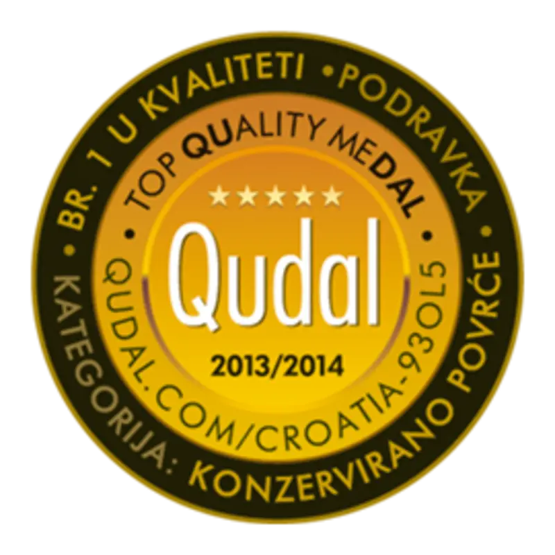 QUDAL 2013/2014 - Konzervirano povrće, PODRAVKA